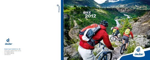 Katalog Bike 2012 (20 MB) - Deuter Sport GmbH & Co. KG