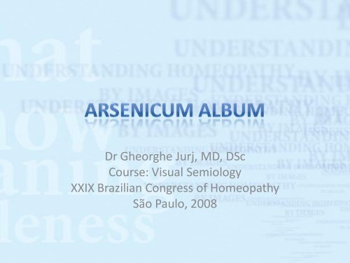 ARSENICUM ALBUM.pdf - Dr. Gheorghe Jurj - Homeopatie