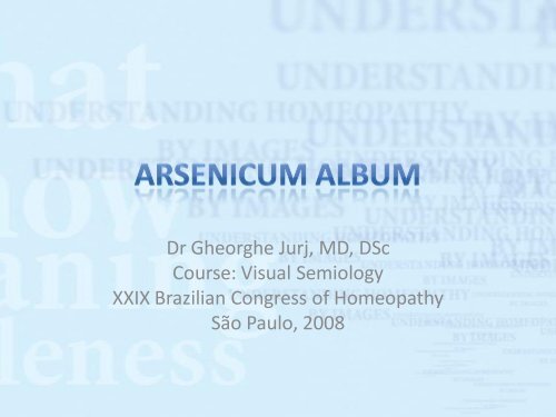 ARSENICUM ALBUM.pdf - Dr. Gheorghe Jurj - Homeopatie
