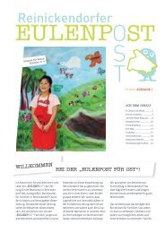 Webversion der Eulenpost, Ausgabe 1 - Grundschule am SchÃ¤fersee