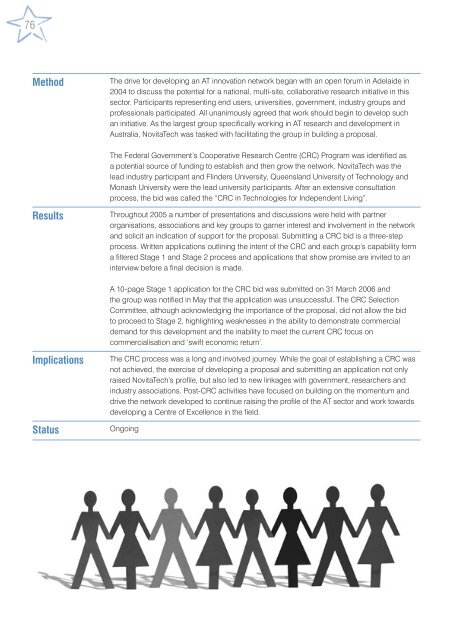 Novita Research Report - 2004 to 2007 - Novita Children's Services