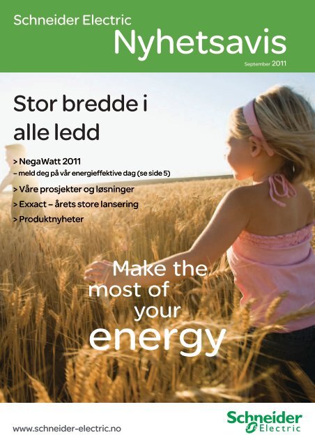 Last ned PDF av Nyhetsavisen 2011 - Schneider Electric