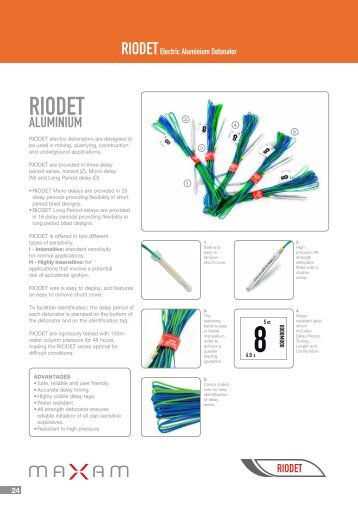 riodet - MAXAM Dantex South Africa