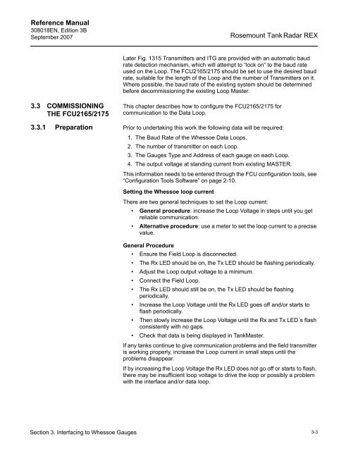 FCU 2165/2175 Reference Manual - Emerson Process Management