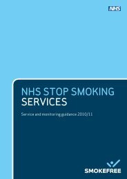 NHS Stop Smoking Services - Halton and St Helens PCT