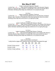 Agility - May 7 - American Boxer Club