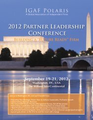 2012 Partner Leadership Conference - PrimeGlobal