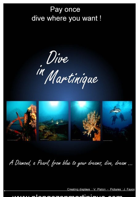 Description of the dive centre - Martinique