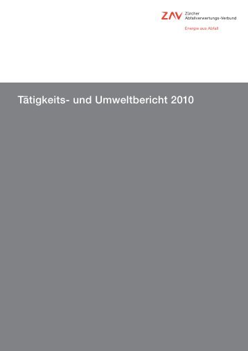 2010 - Kehrichtverwertung ZÃ¼rcher Oberland