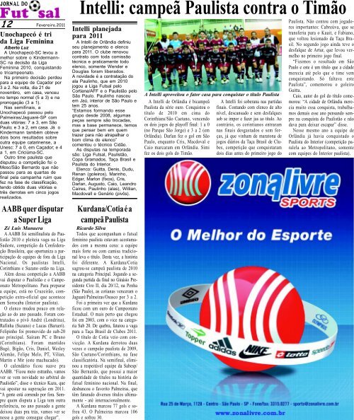 REGRAS - Jornal do Futsal