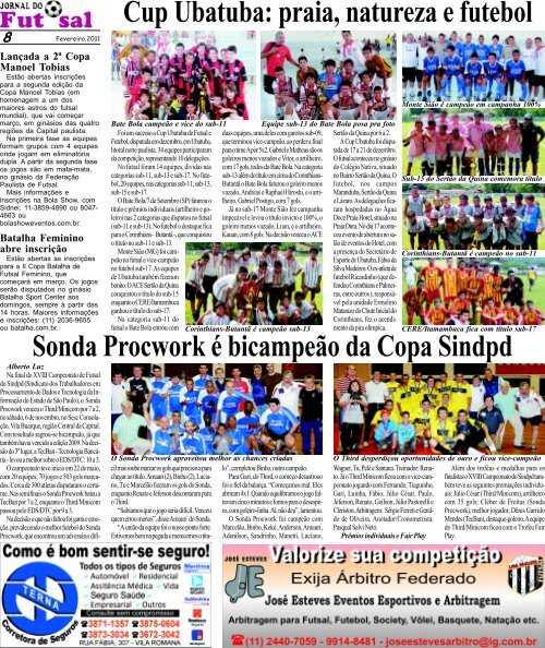 REGRAS - Jornal do Futsal