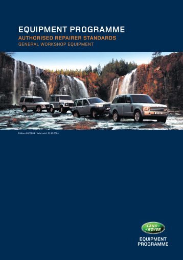 FOR LAND ROVER AUTHORISED REPAIRERS