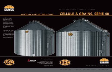 40-Series Grain Bin - GRAIN SYSTEMS INC.