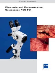 Diagnosis and Documentation: Colposcope 150 FC - Carl Zeiss, Inc.