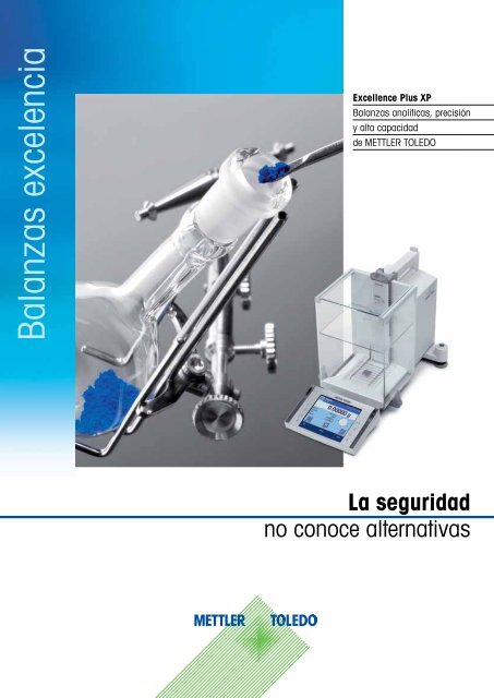 Balanzas excelencia - Mettler Toledo