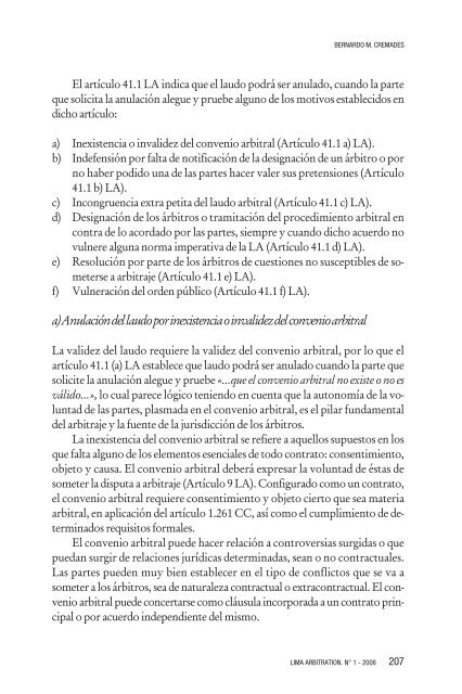 El Arbitraje en la Doctrina Constitucional Española - lima arbitration