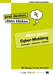 Aktiv gegen Cyber-Mobbing - Saferinternet.at