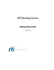 Getting Started Guide - (DDS) Community RTI Connext Users