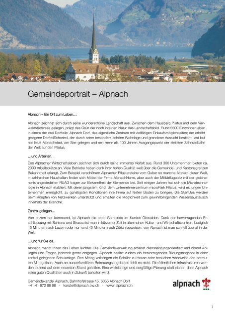 Obwalden – in Bewegung - Alpenresort Stockenmatt