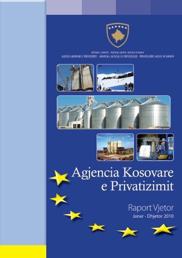 AKP - Raport Vjetor 2010. - Agjencia Kosovare e Privatizimit