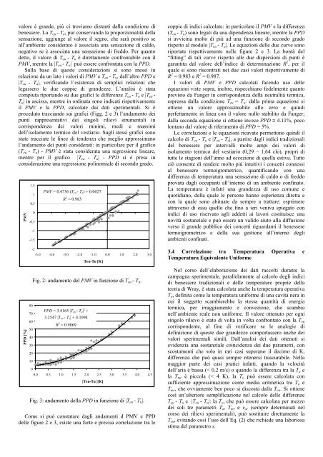 comfort termoigrometrico in ambienti interni: correlazioni tra valori ...