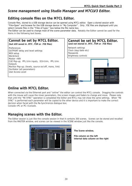 M7CL V3 Quick Start Guide Part3 - Yamaha Downloads
