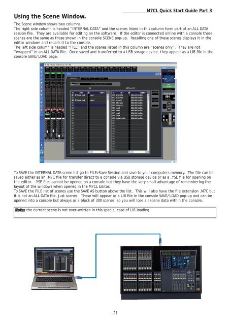 M7CL V3 Quick Start Guide Part3 - Yamaha Downloads