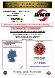 WKU BWM 23.02.2013 Wertung C - WKA-Magazin