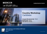 Caribbean (PDF) - Mercer Signature Events