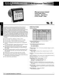 CX200 Microprocessor Timer/Counter - Danaher Specialty Products