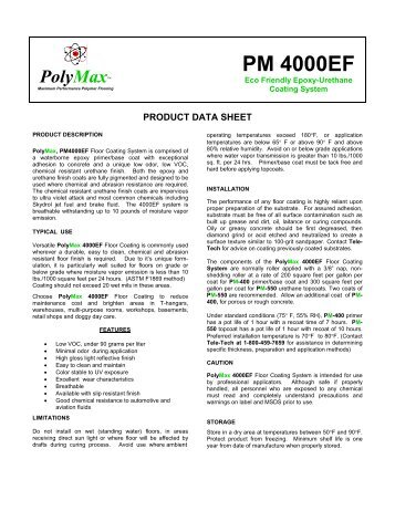 PM 4000EF - Polymax