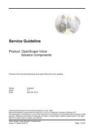 Service Guideline