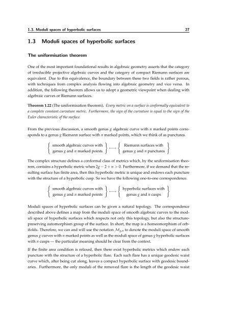 Intersection theory on moduli spaces of curves ... - User Web Pages