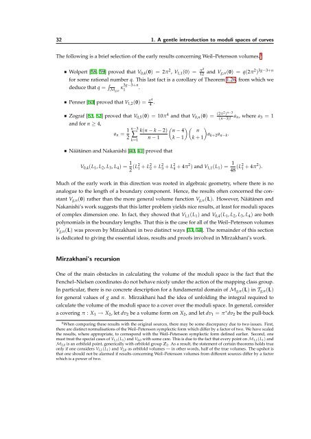 Intersection theory on moduli spaces of curves ... - User Web Pages