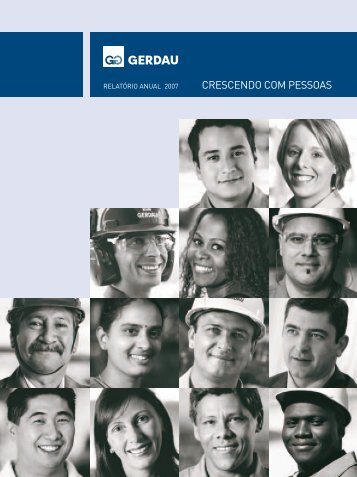 GERDAU RELATÃRIO ANUAL 2007