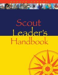 Scout Leader Handbook - Scouts Canada