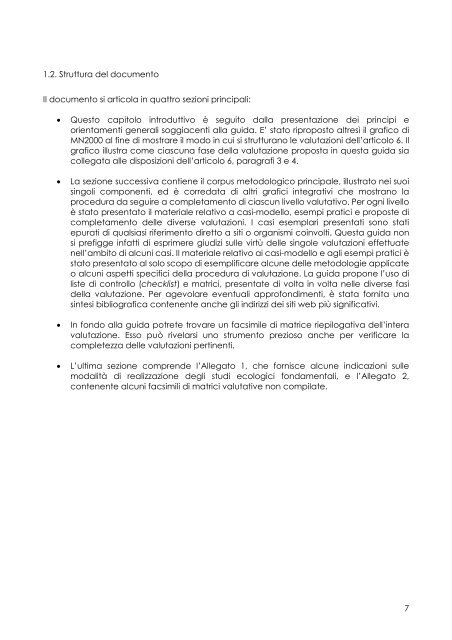 Guida metodologica alle disposizioni dell'art. 6 paragrafi 3 e 4 della ...