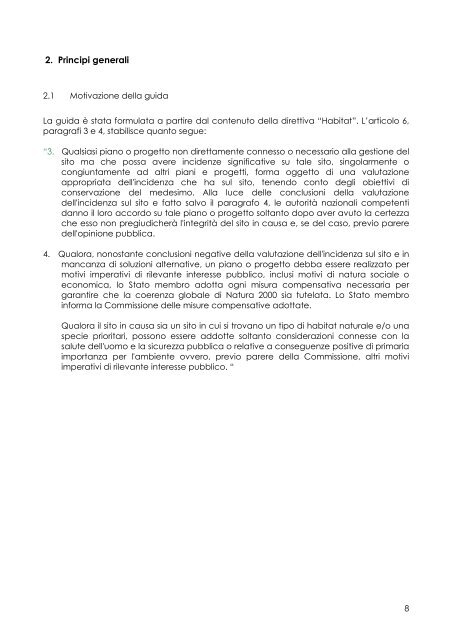 Guida metodologica alle disposizioni dell'art. 6 paragrafi 3 e 4 della ...