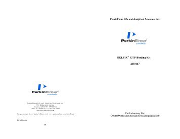 DELFIAÂ® GTP-binding kit AD0167 - PerkinElmer