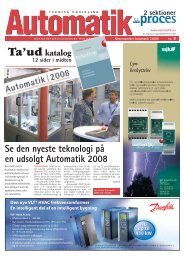 Automatik 2008 - Teknik og Viden