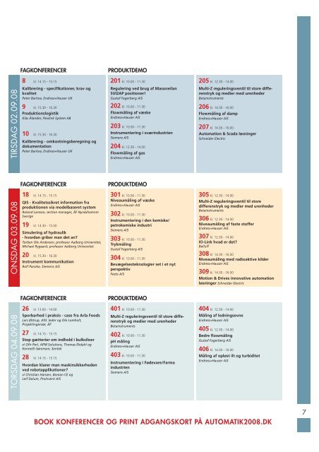 Automatik 2008 - Teknik og Viden