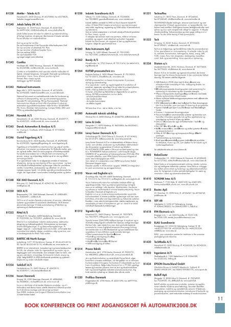 Automatik 2008 - Teknik og Viden