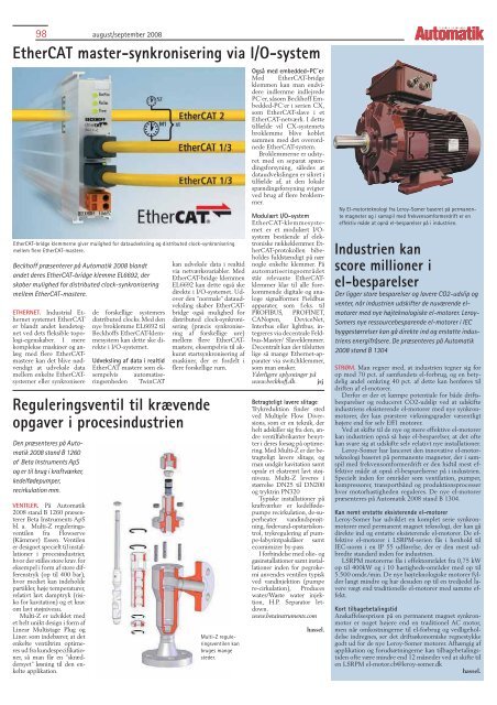 Automatik 2008 - Teknik og Viden