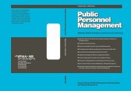Public Personnel Management Public Personnel Management