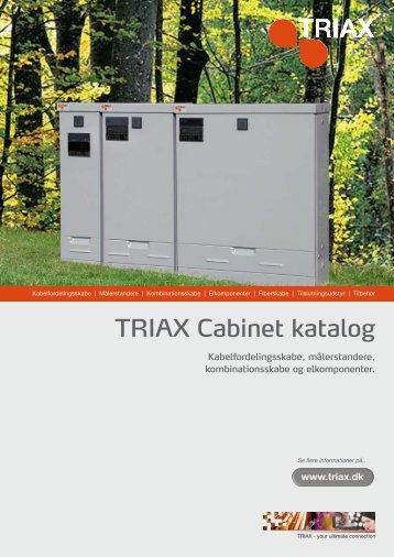 TRIAX Cabinet katalog