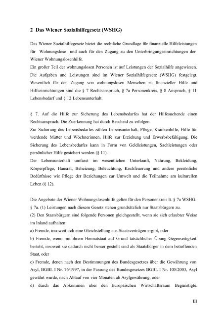 Obdachlosigkeit bei Konsumenten_innen illegaler Drogen ...