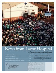 A dream has come true in Uganda - St. Mary's Hospital Lacor