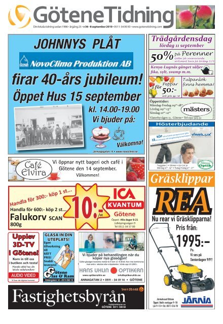 Annagatan 4 Gtene Arena Bowl - Din mtesplats i Gtene! Caf Helena, Gtene ldrecenter Ur dagordningen: Nomineringen av fljande uppdrag: 2 Orgelmusik HUSABY/KLEVA-SIL/LEDSJ Husaby ppen kaffe Kinne-Kleva k:a ppen, Transkript - redteksystems.net