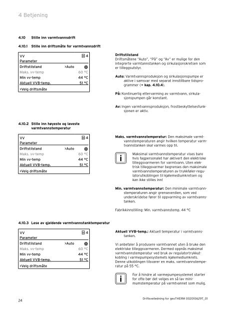 Bruk geoTHERM VWL 61-171 - Vaillant