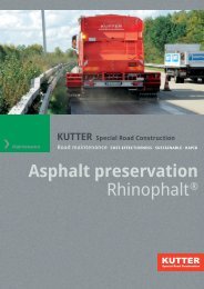 PDF-Download - KUTTER SpezialstraÃenbau GmbH & Co. KG